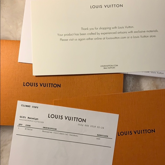 Louis Vuitton 2018 Monogram Confidential Bandeau - Picture 8 of 8